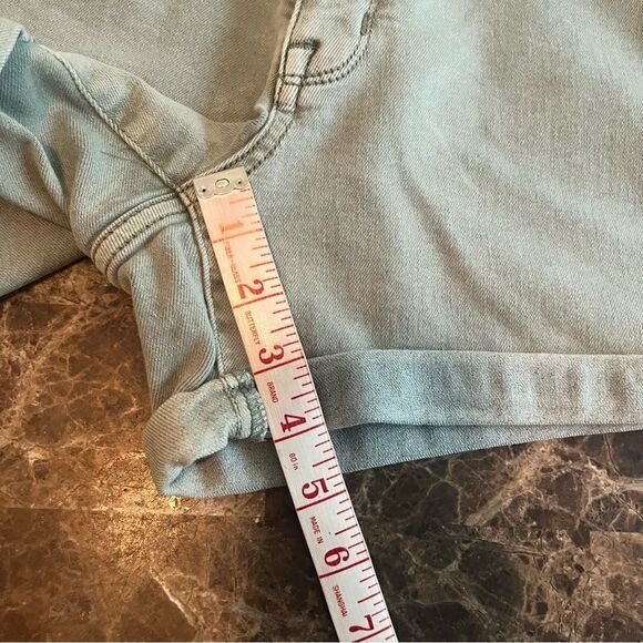 Mossimo Jean Shorts 8/29 Mid Rise Midi Casual Shorts Super Stretch - Picture 5 of 12